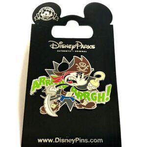 Disney Parks Pirates of the Caribbean Trading Pin Mickey Mouse Pirate WDW NWT
